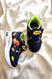Unisex Işıklı Bebek Spor Hafif Taban Sneaker Ayakkabı Ilk Adım Ayakkabısı Bebek Ortopedik Ilk Adım Ayakkabısı Yeni Sezon Işıklı 