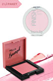 Pastel Profashion Cream Blush Krem Allık No: 41  Finish It Transparan Sabitleyici Pudra