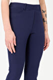 Kadın 5 Cepli Tayt Pantolon Lacivert