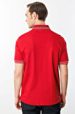 Erkek Polo Yaka T-shirt Kırmızı