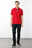 Erkek Polo Yaka T-shirt Kırmızı