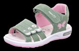 Superfit Kız Çocuk Süet Sandalet
