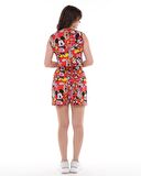 MICKEY MOUSE ÇİZGİ FİLM KARAKTERLİ ALT ÜST CROP ŞORT TAKIM