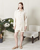 SOFT %100 KOTON KUMAŞ ŞORT GÖMLEK TAKIM