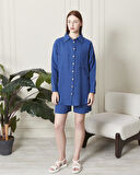 COOL %100 KOTON KUMAŞ GÖMLEK