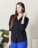 PERA KAPÜŞONLU OVERSİZE GÖMLEK