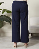 SANDY KUMAŞ BAĞLAMA DETAYLI CEPLİ PANTOLON