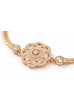 luxury silver zirkon taşlı zarif ve ışıltılı rose gold renk kadın bileklik