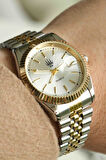Grand Silver Gold White Kol Saati