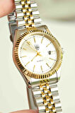 Grand Silver Gold White Kol Saati