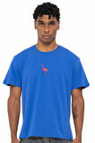 FLAMINGO t-shirt BLUE