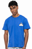 PANDA T-SHIRT BLUE