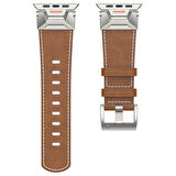 Apple Saat Kordonu Dark Brown Crazy Horse Ultra 2 49mm bant 42mm 44mm 45mm Mecha bilezik için IWatch serisi 9 8 7 6 5 4 Se 3 2