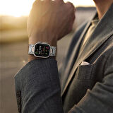 Apple Saat Kordonu Coffee Oil Wax Ultra 2 49mm bant 42mm 44mm 45mm Mecha bilezik için IWatch serisi 9 8 7 6 5 4 Se 3 2