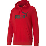 Puma Ess Big Logo Hoodie Erkek Sweatshirt High Risk Red - 58668811