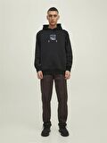 Jack&Jones Jcohıkıng Sweat Hood Erkek Sweatshirt 12216305