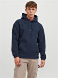 Jack&Jones Orıgınals Jorsılverlake Fleece Hood Erkek Sweatshirt 12242470