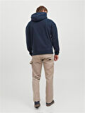 Jack&Jones Orıgınals Jorsılverlake Fleece Hood Erkek Sweatshirt 12242470