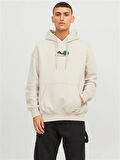 Jack&Jones Orıgınals Jorsılverlake  Hood Erkek Sweatshirt 12242357