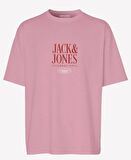 Jack&Jones  Jorlucca Tee Ss Crew Neck 1 Fst Erkek T-Shirt 12255636