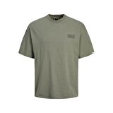 Jack&Jones Core Jcocollectıve Prınt Tee Ss Crew Neck Erkek T-Shirt