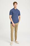 Lee Kısa Kollu Polo Erkek T-shirt W7D5K4XX2TXZ8