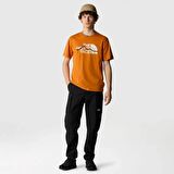 M S/S Mountaın Lıne Erkek T-Shirt NF0A87NTPCO1
