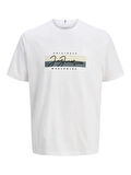 Jack&Jones Orıgınals Jorfrederıksberg Box Scrıpt Tee Ss Cn Ln Erkek T-Shirt 12278266