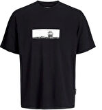 Jack&Jones Core Jcopacer Photo Brandıng Tee Ss Crew Neck Erkek T-Shirt 12273775