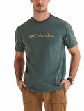 Columbia Csc M Basıc Bıg Logo Brushed Ss Tee Kısa Kollu Erkek T-Shirt CS0287_353