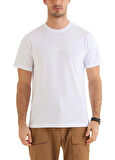 Columbia Csc M Bar Splıt Graphıc Ss Tee Kısa Kollu Erkek T-Shirt CS0121_100