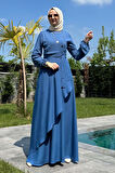 Dilek İndigo Elbise