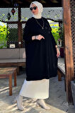 Melda Triko Tunik Siyah