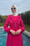 Jale Elbise Pembe