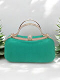 ŞIK MİNT YEŞİLİ CLUTCH ÇANTA