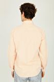 Uki Turuncu Slim Fit Uzun Kol Gömlek