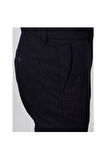 Uki Lacivert Slim Fit Chino Pantolon