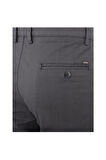 Uki Antrasit Slim Fit Chino Pantolon