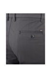 Uki Antrasit Slim Fit Chino Pantolon