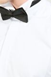 Uki Beyaz Slim Fit Uzun Kol Gömlek