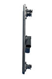 60 CM TEK PARÇA ETEKSİZ PLASTİK GÖVDE,PASLANMAZ IZGARA YANDAN Q50