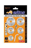 ELTOS MİNİ DAİRE TESTERE SETİ - 7 PARÇA