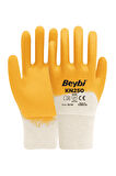 BEYBİ SARI-BEYAZ NİTRİL ELDİVEN KN-250 NO:10