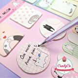 Sevimlli Kediller Post-İt Seti