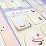 Sevimlli Kediller Post-İt Seti