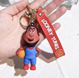 Space Jam Silikon Anahtarlık Çanta Süsü