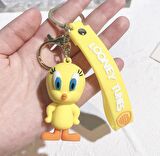 Tweety 3D Karakter Silikon Anahtarlık