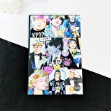 Bts Unicorn Tasarımlı Lastikli Defter