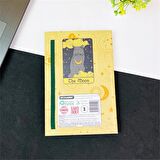 The Moon Kedi Tasarımlı Lastikli Defter