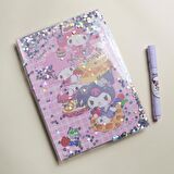 Kuromi Sulu Simli  Defter Çizgili